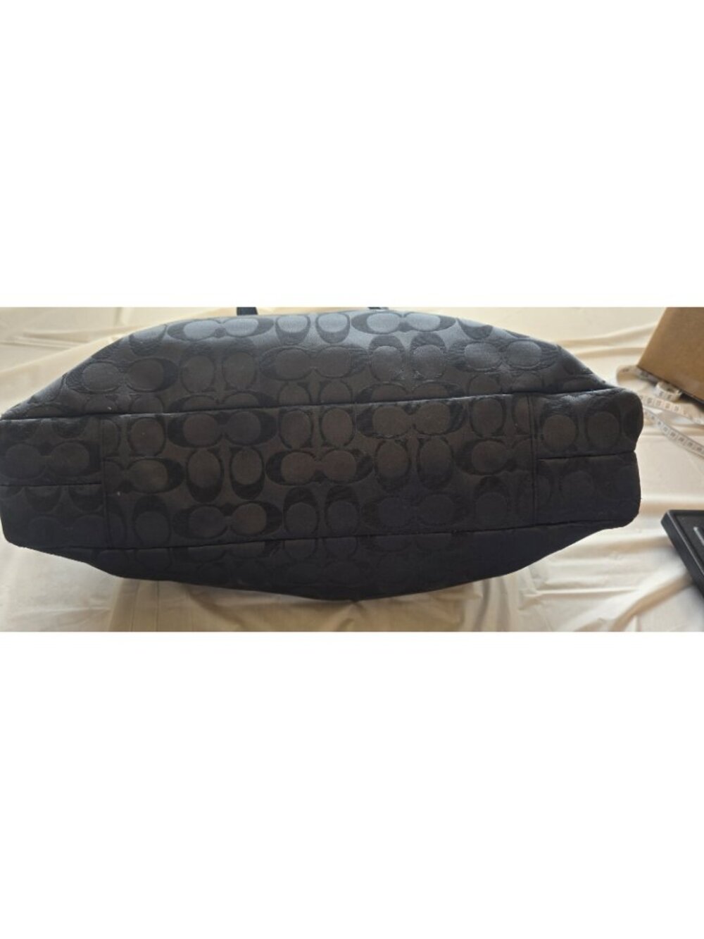 Coach Ashley Signature Sateen Carryall - Style F15510 - Picture 7 of 11